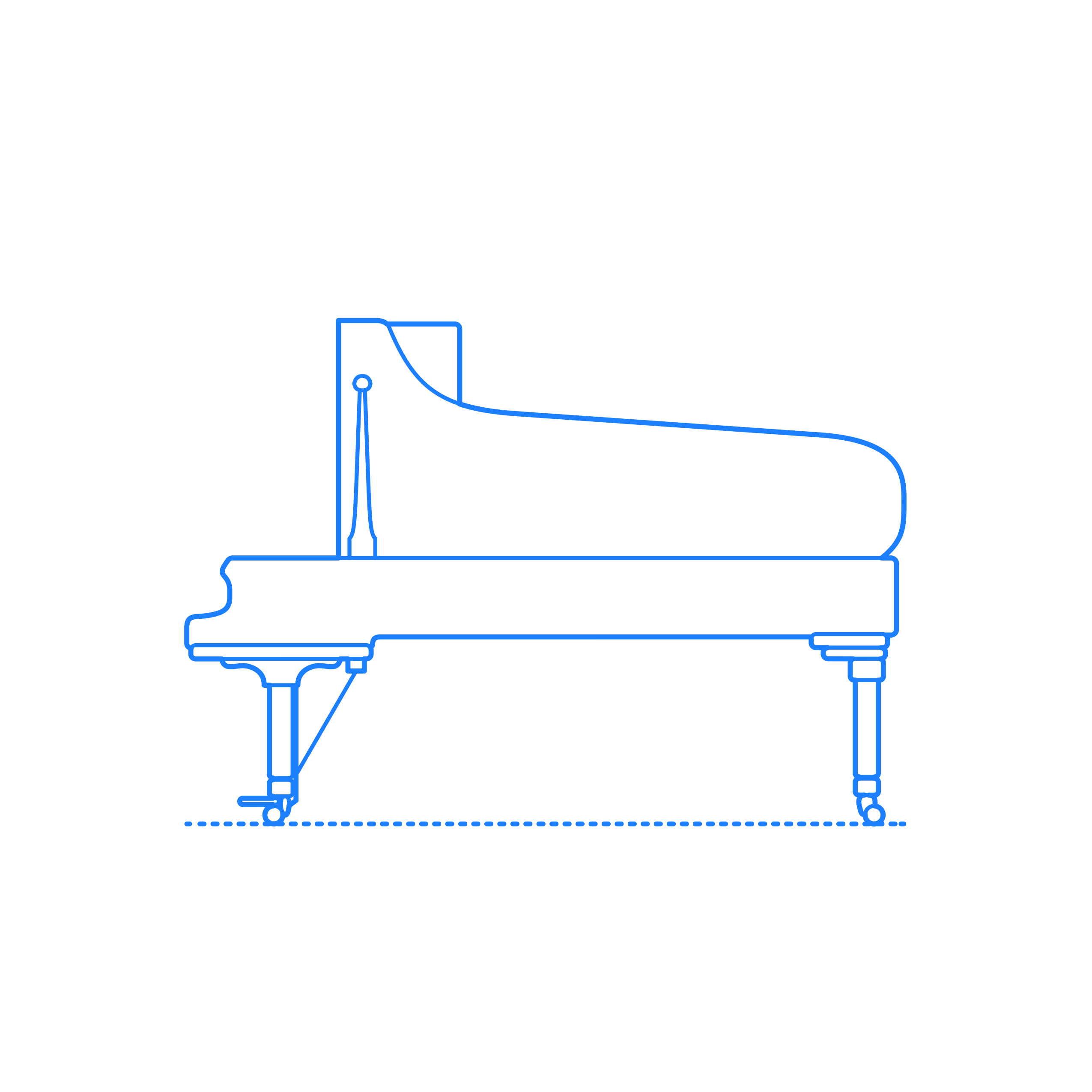 Furniture Piano Steinway Grand Piano Model D Outline Svg File Free Vectors